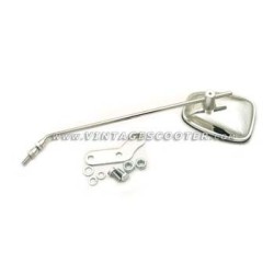 Rétroviseur chromé Trapézoidal type Stadium reversible gauche ou droit